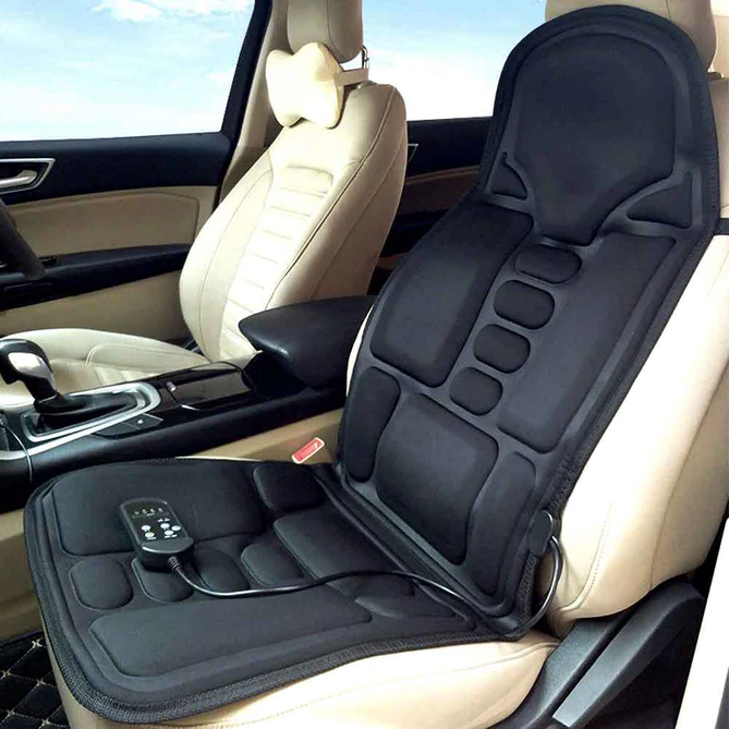 LumaRelief Elite Eight Motor Massagepude med Varm Ryg