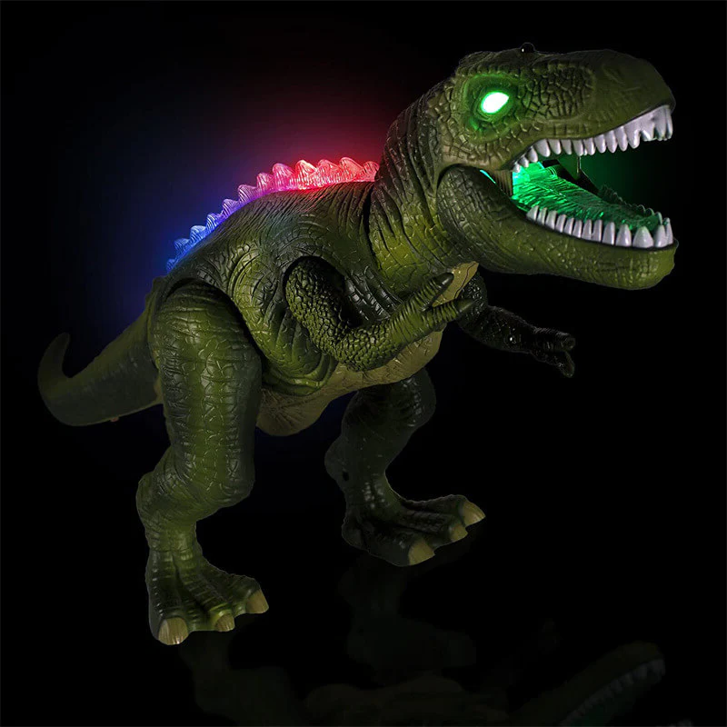 Jurassic Rover Fjernbetjent Dino Legetøj med Gåen og Brøl