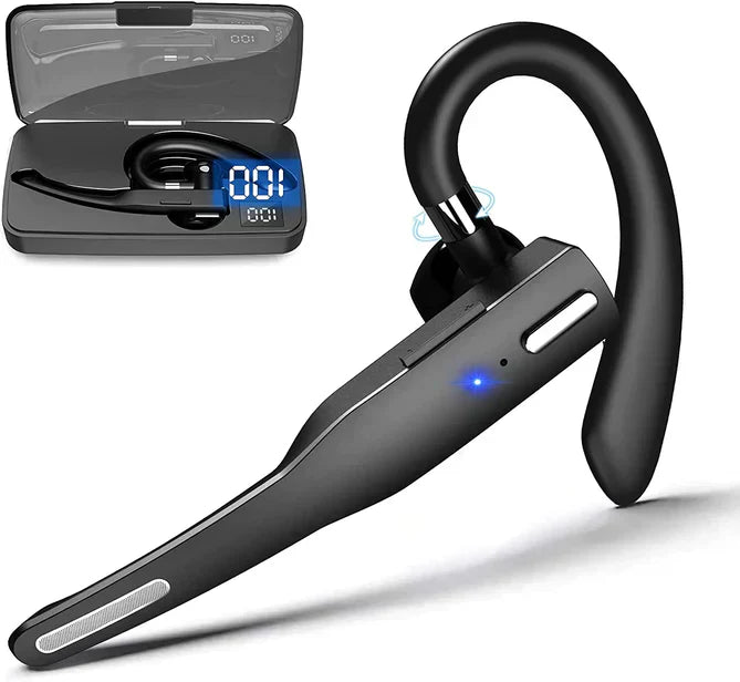 Trucker Dual Mic Trådløs Bluetooth 5.1 Støjreducerende Headset/Øretelefon