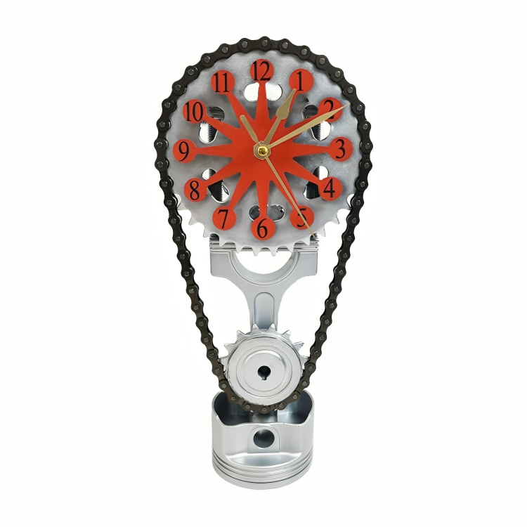 TimeForge™ | Drejende Metal Tandskive Ur
