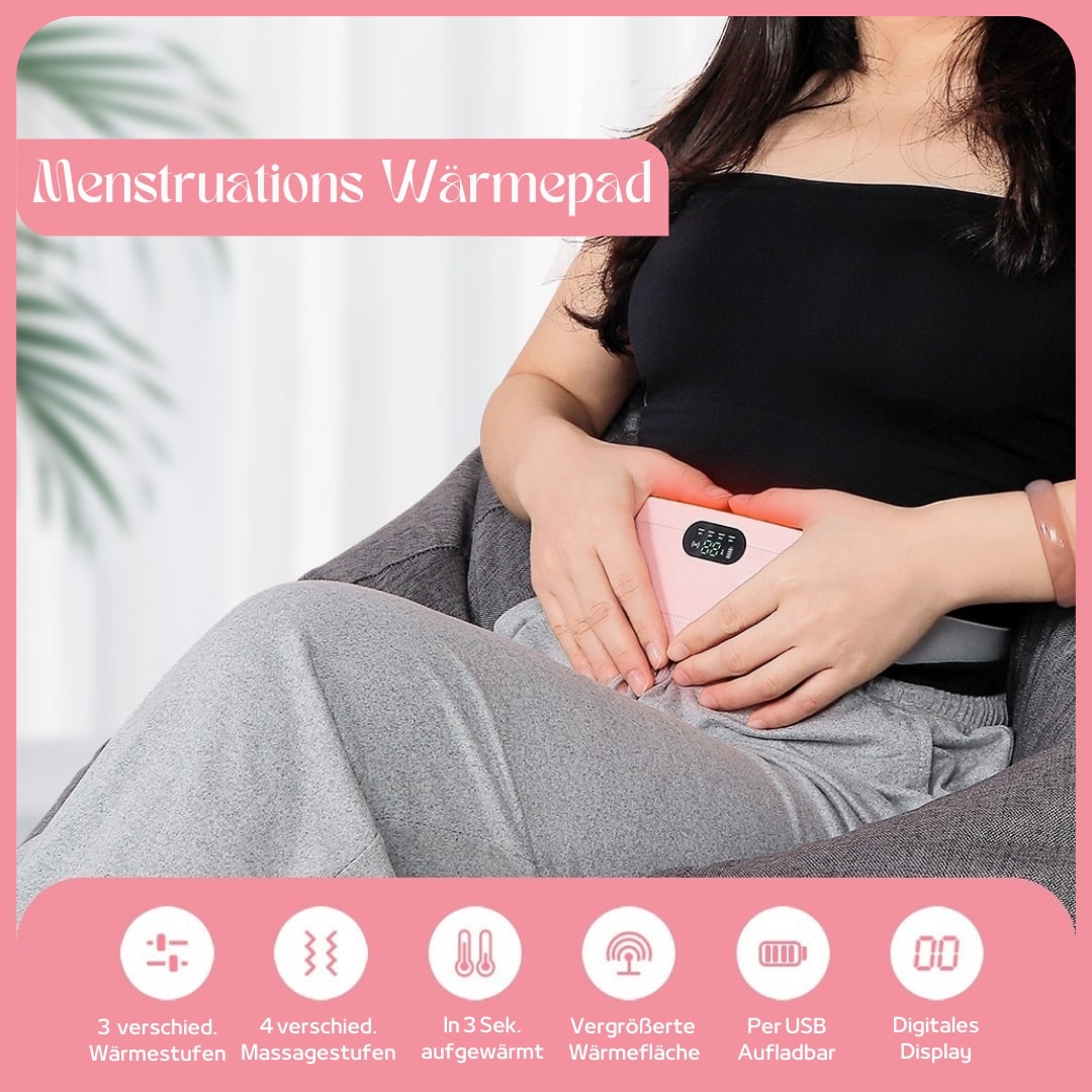 Varmebælte | Varmebælte til menstruationssmerter | PeriodenFri