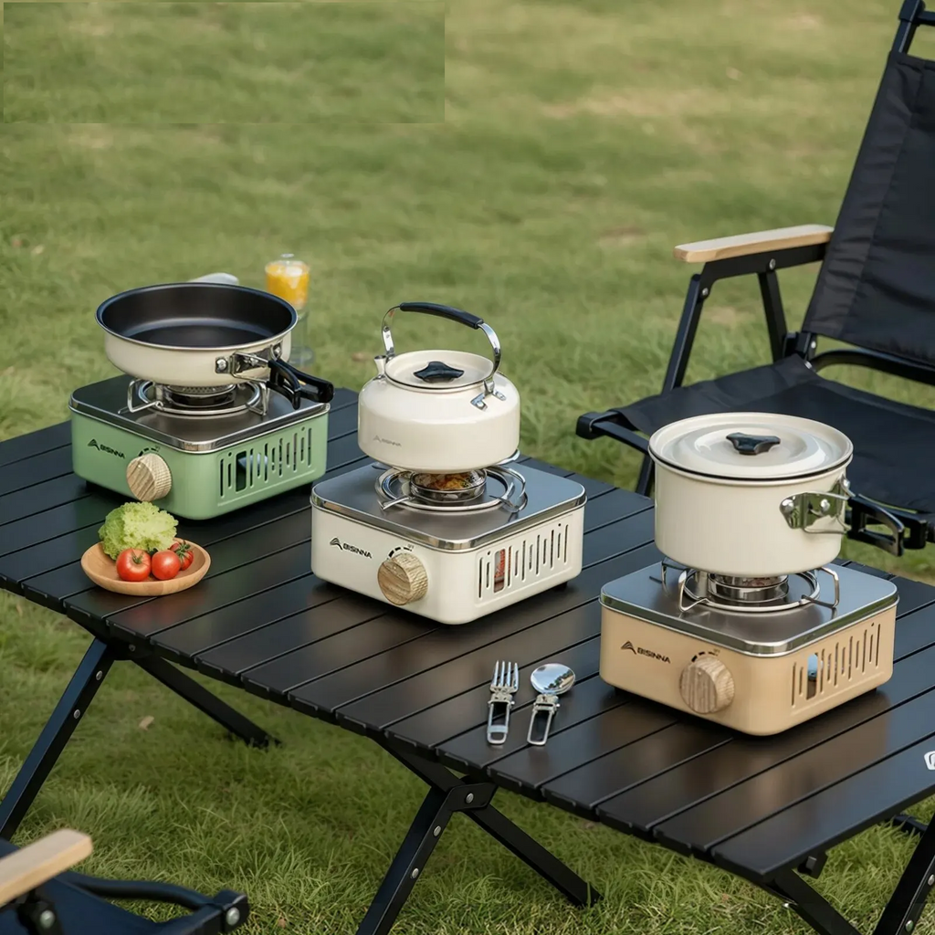 Bærbar Camping Gasblus - 2800W Høj Effekt