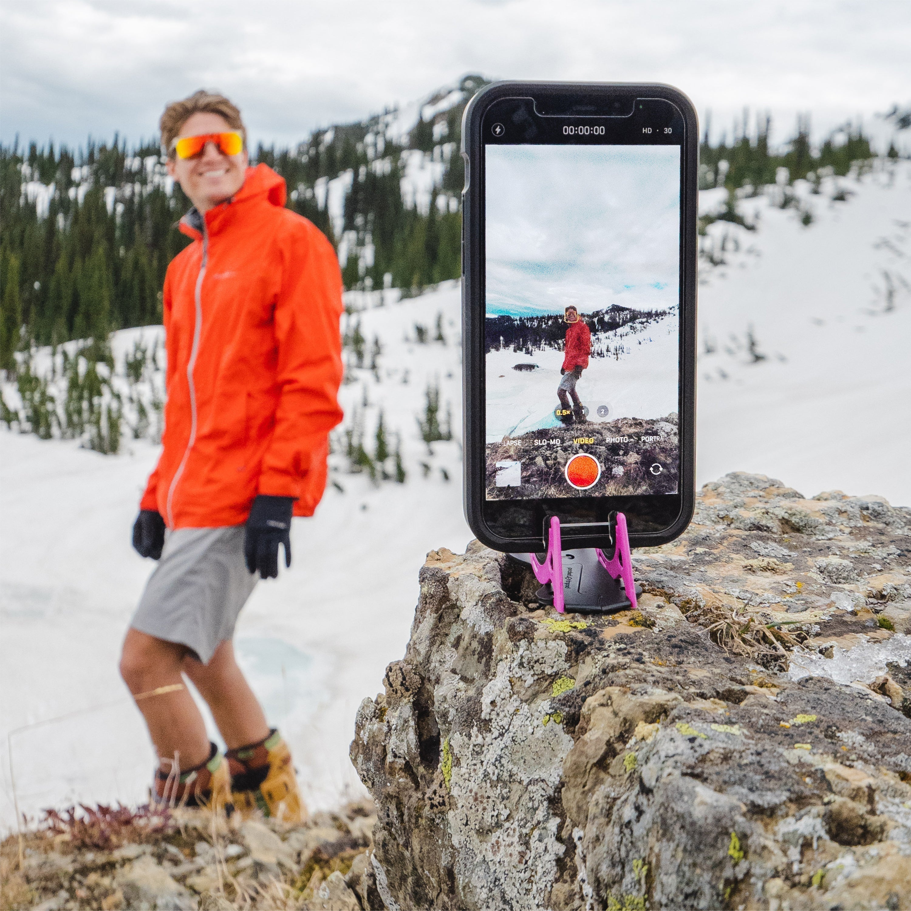 Bærbar Telefonstativ til Perfekte Billeder - SnapFold