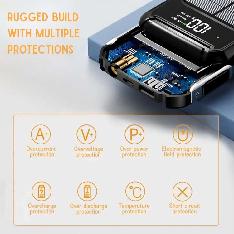 PowerFlex Solopladere 200000mAh