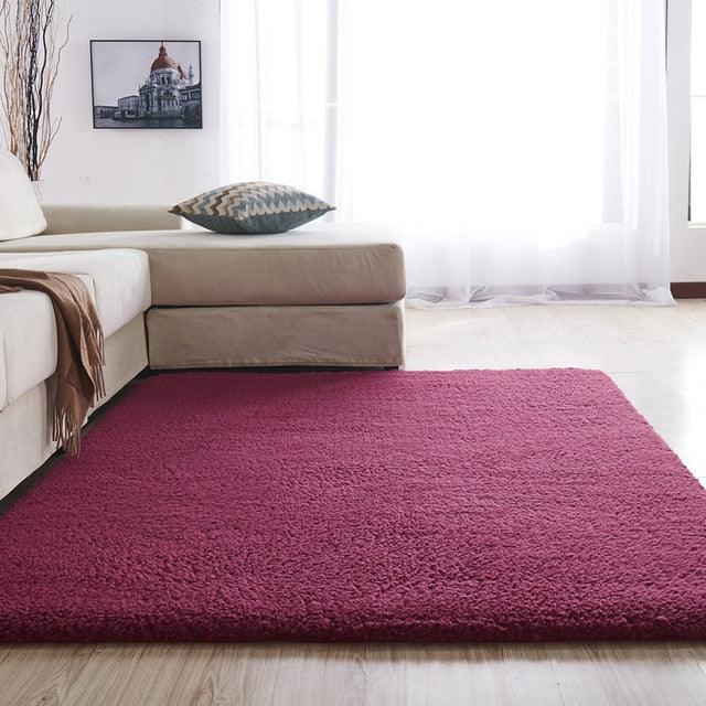 Blød Letvægts Mikrofiber Gulvtæppe til Stuer | Petprovac