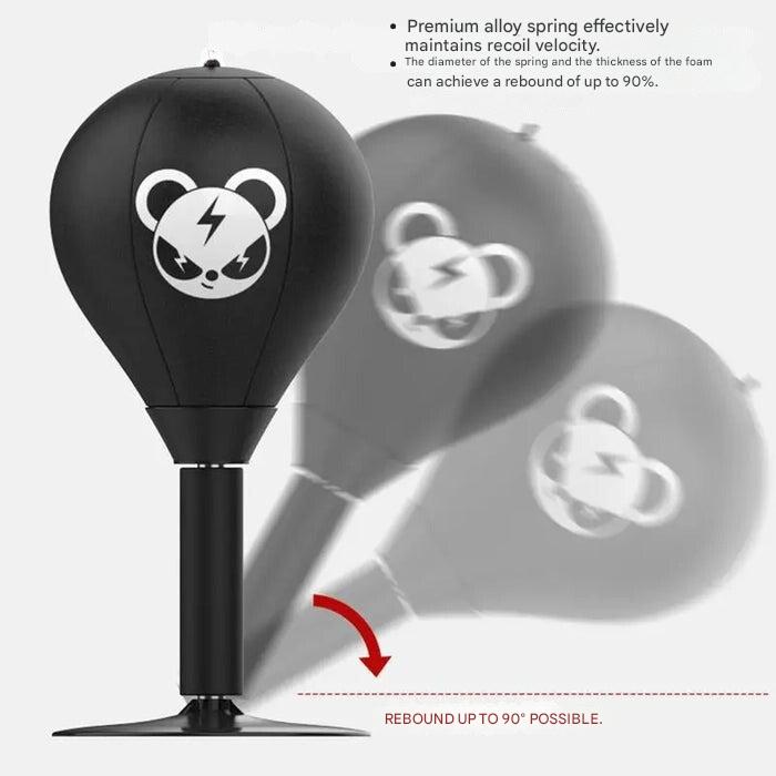 Punching Ball med Kraftig Sugebase - PowerStrike