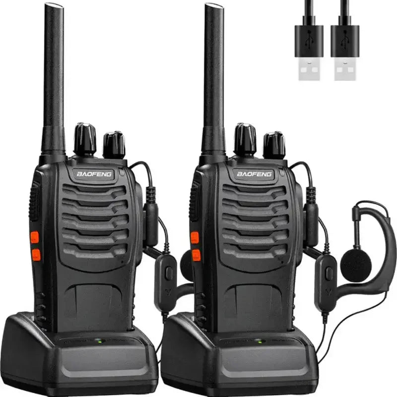 Genopladelig USB Walkie Talkie