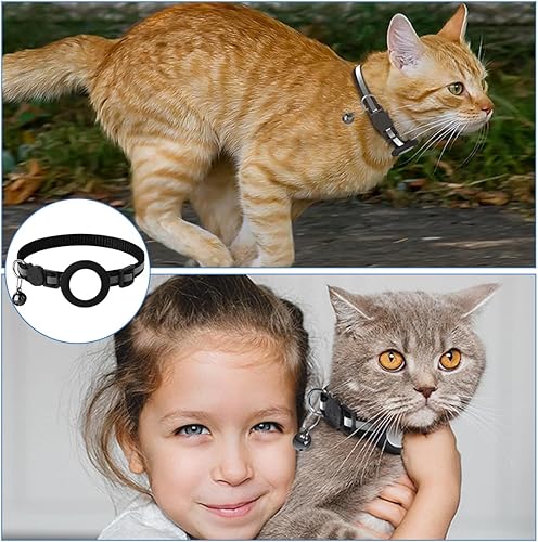 Kat GPS Tracker Halsbånd - Hurtig Udløsning & Reflekterende Design