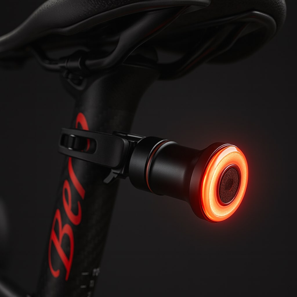 Baglygte & Bremselys til cykel og racercykel med 6 tilstande og batteri | Lumirad
