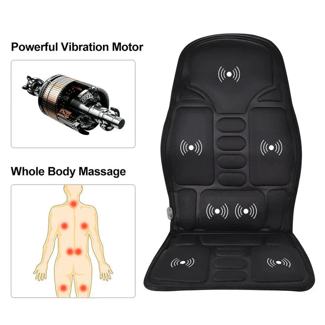 Den Premium Massage Stol Med Opvarmet Ryg og Nakkepute