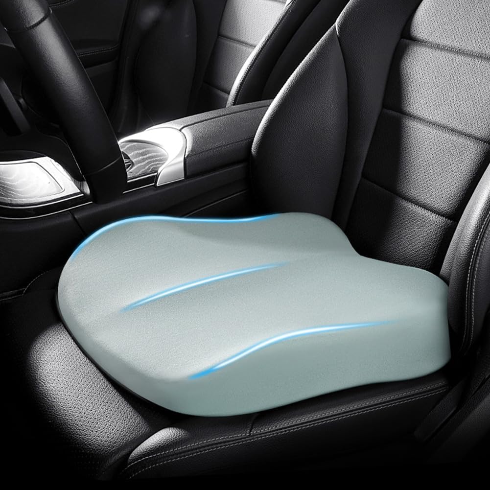 Sitzerhöhung Auto Siddepude | Memory Foam Siddepude | Ergonomisk Siddepude til Kørsel | KøreKomfort