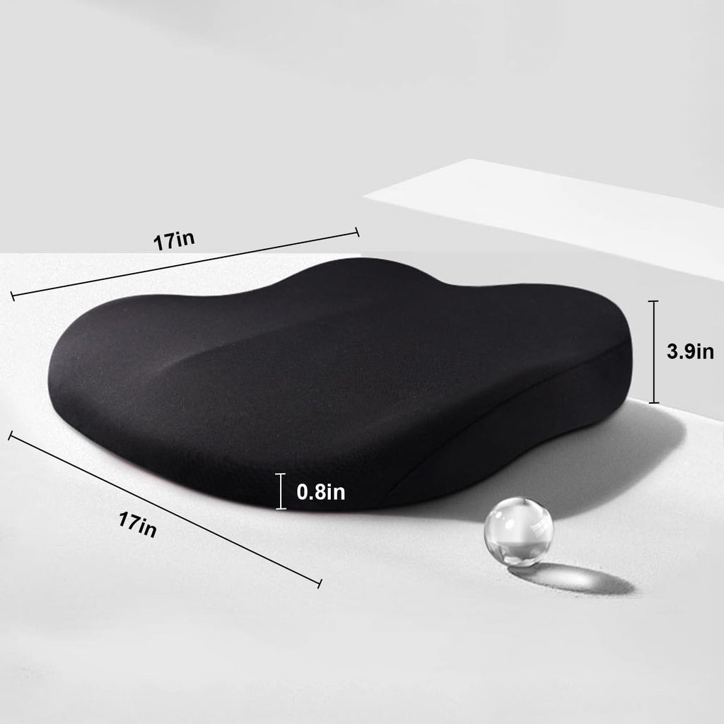 Sitzerhöhung Auto Siddepude | Memory Foam Siddepude | Ergonomisk Siddepude til Kørsel | KøreKomfort