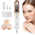 DermaNova Hjemme Skin Pen Med Ni Effekttrins Til Modermærker, Hudvækster Og Vorter