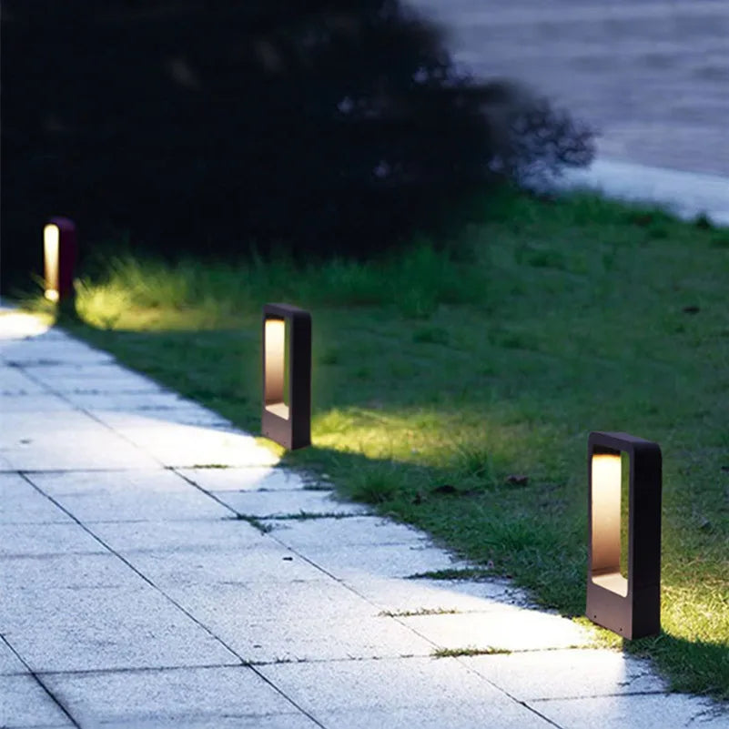 Moderne Udendørs Havebelysning - IP68 Vejrbestandigt Design