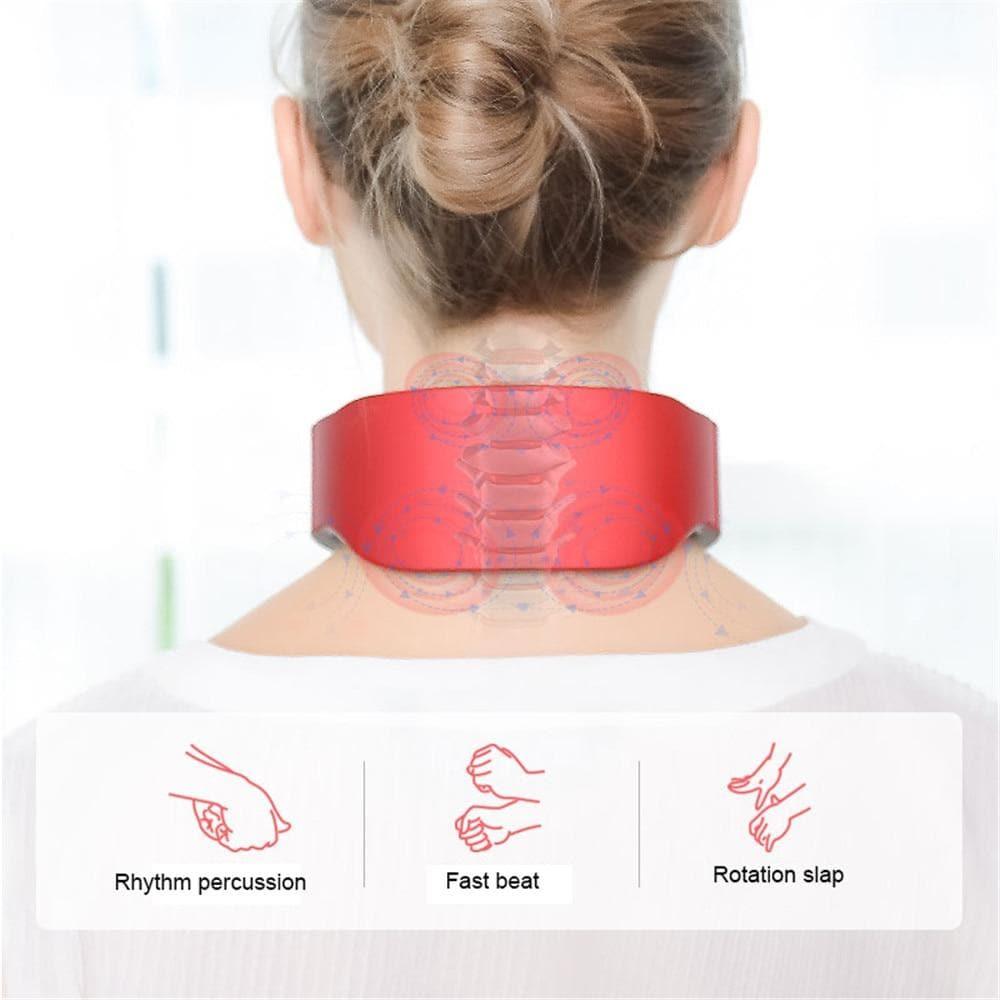 VitaPulse 4D Varme Nakke- og Skuldermassageapparat til Hjemmebrug