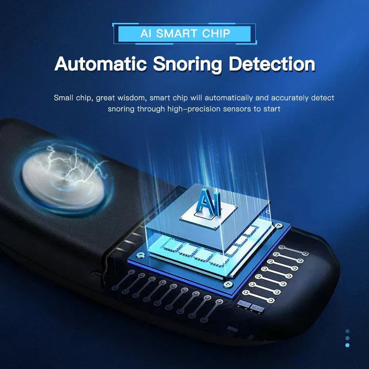 Smart Anti-Snorke Enhed EMS Pulse Stop Snorke Bærbar Behagelig Søvn Stop Snorke Sundhedspleje Søvnapnø Hjælp USB
