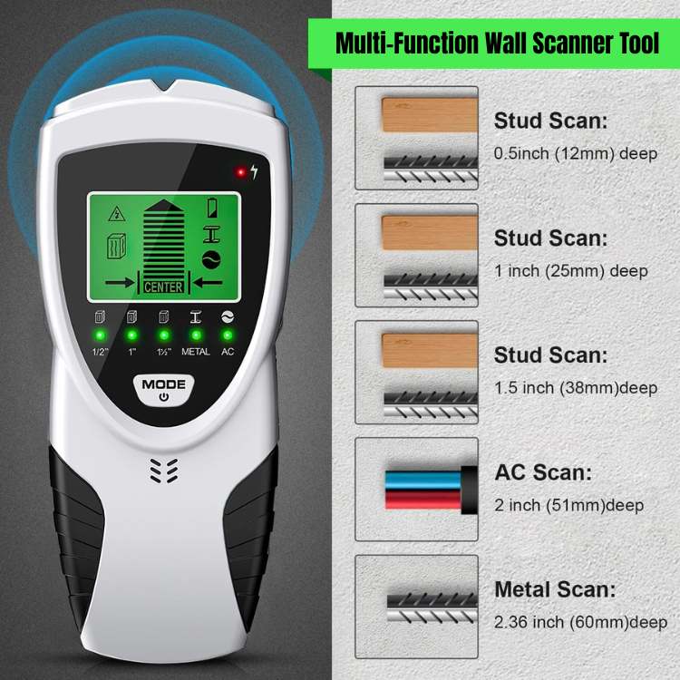 SmartScan 5-i-1 Stud Detektor