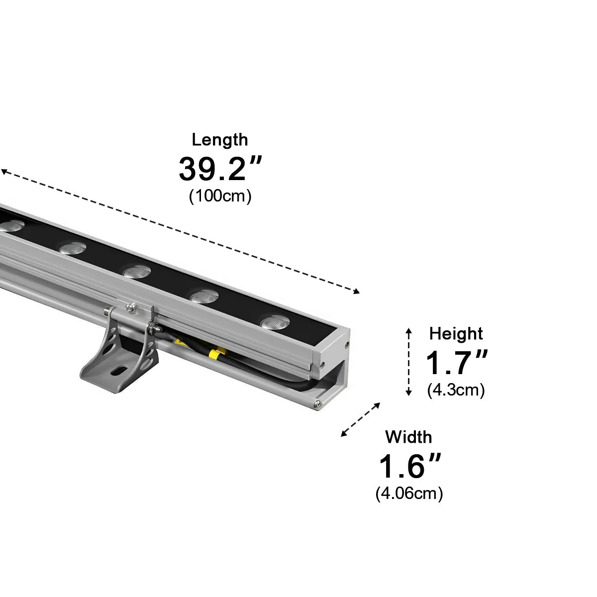 LumaWave Udendørs LED Væglamper Dæmpbare Aluminium