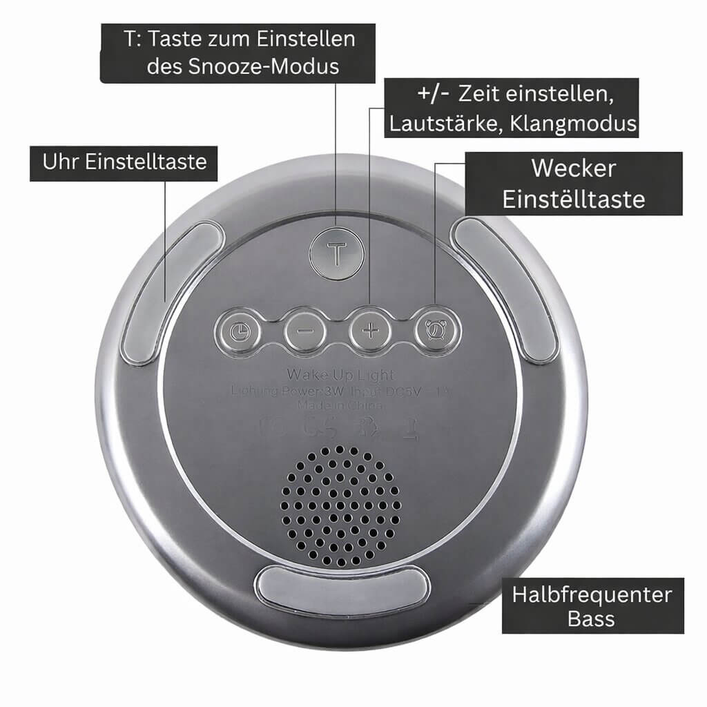 Lysvækkeur | Tageslys lampe | Wake Up Light | LichtRise