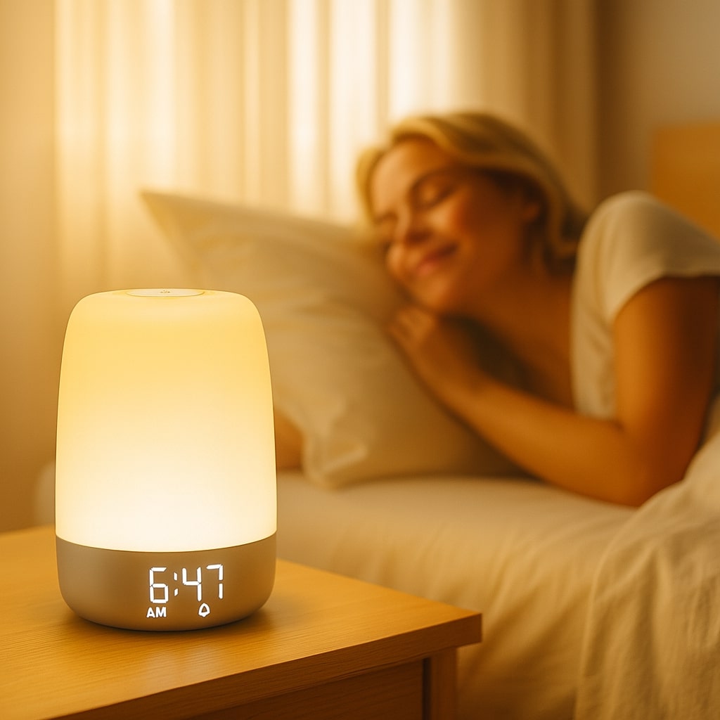 Lysvækkeur | Tageslys lampe | Wake Up Light | LichtRise