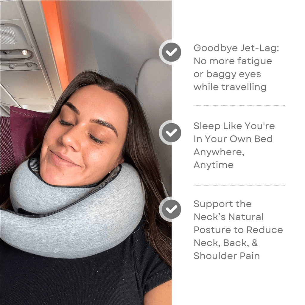 TRAVELNEST – Ergonomisk Rejsepute til Nakke Støtte