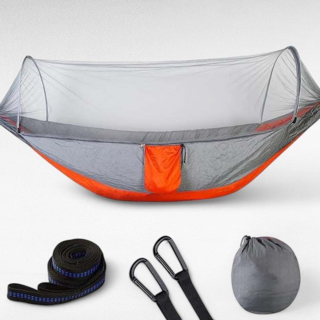 Udendørs Hængekøje med Insektnet – Ultra-Lette Nylon & Hurtig Opsætning