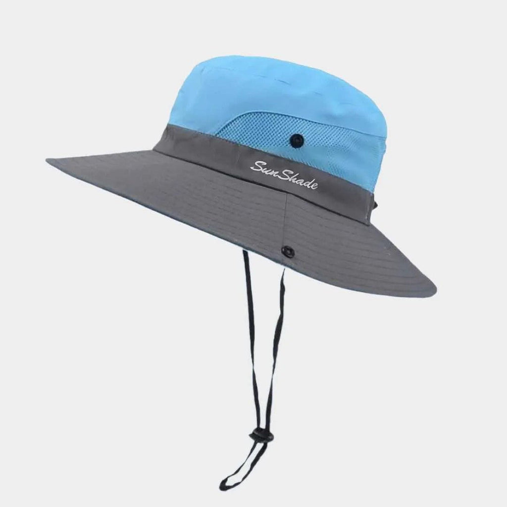 UVGuard – Kvinders Solhat med Bred Skygge og UV-Beskyttelse