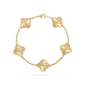 Clover Luck Armbånd | Elegant og Hypoallergenisk | Justerbart