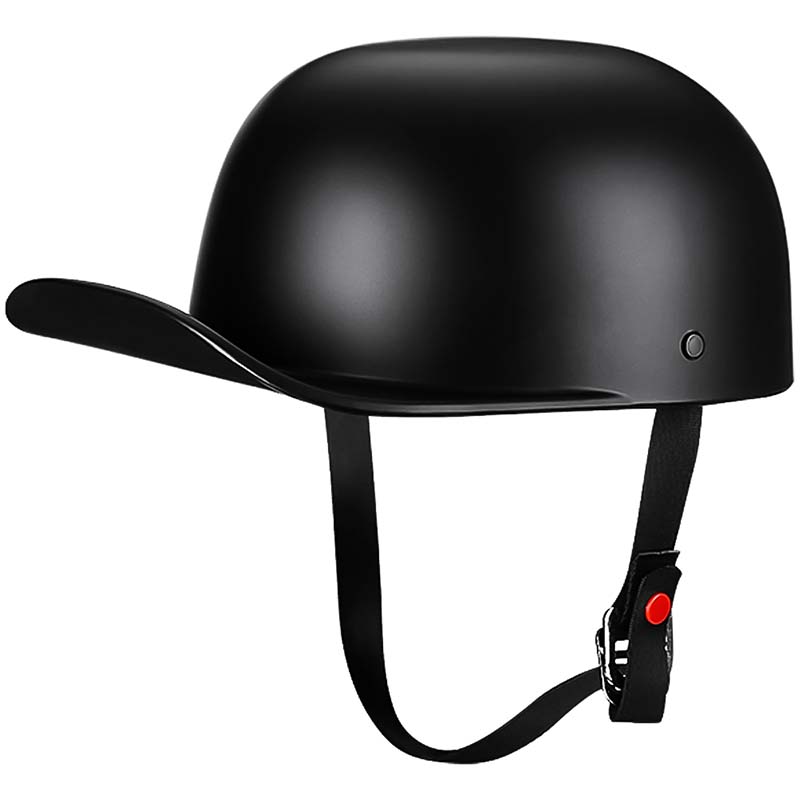 RoverGuard Baseball Cap Motorcykel DOT Hjelm Med Komfortabel Pasform