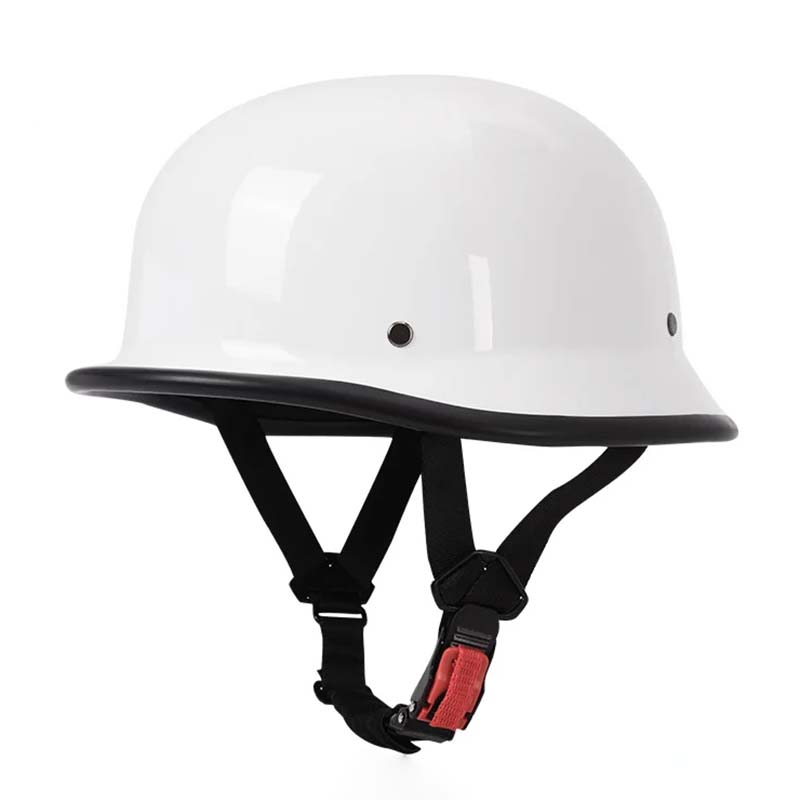 Outlaw Motorcykel Halv Ansigt Hjelm | ECE og DOT Godkendt