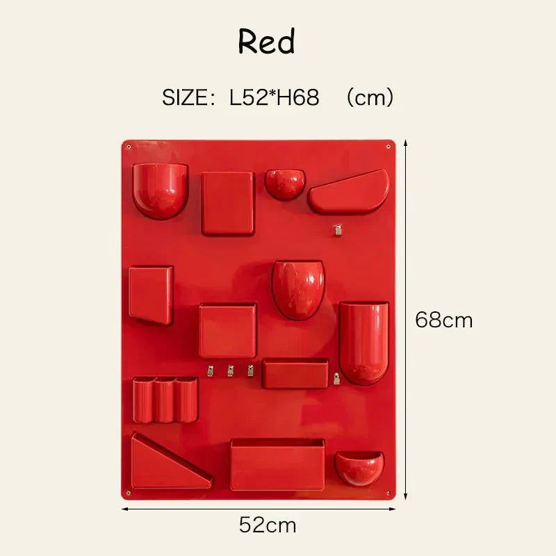 Alsidig Vægmonteret Opbevaringsorganisator