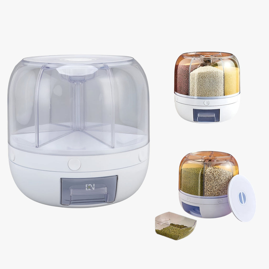 Müsli Dispenser | Opbevaringsbeholder | Beholder med låg | Opbevaringsboks