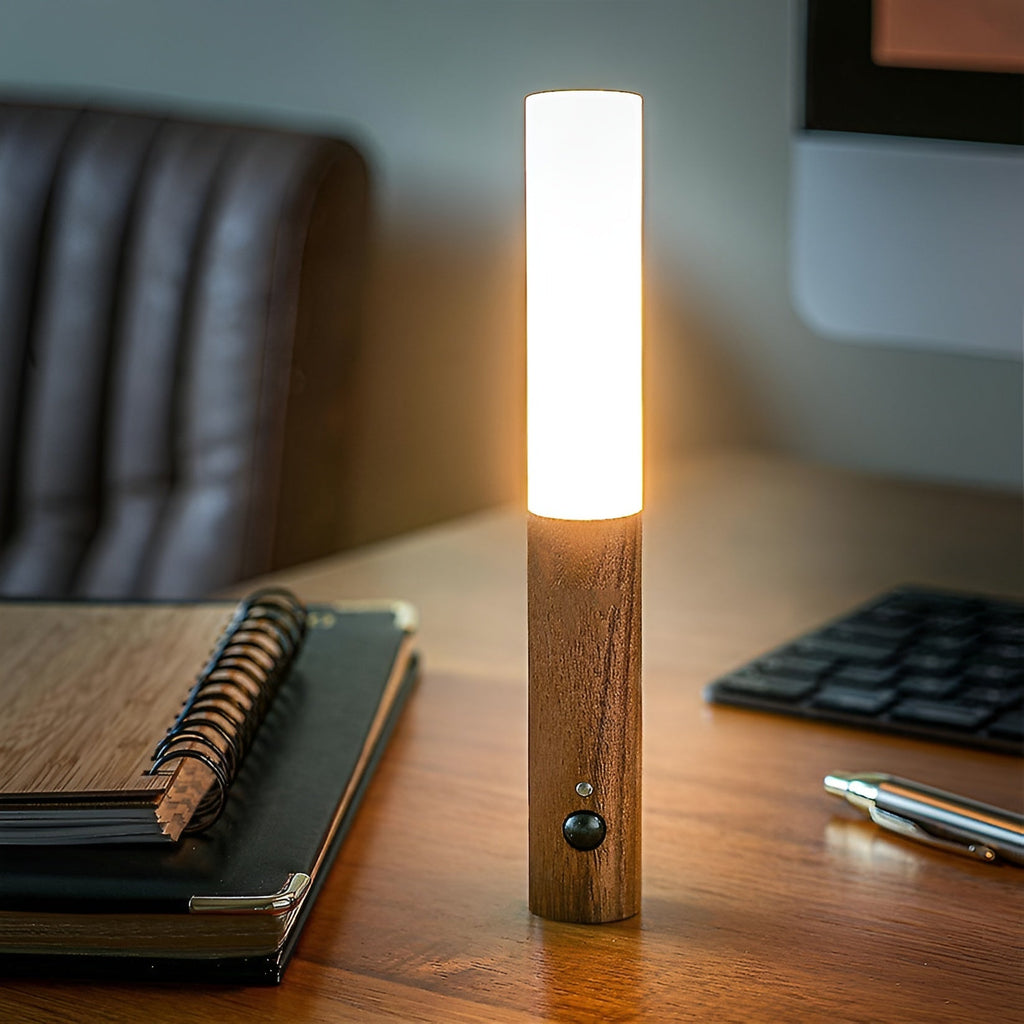 Væglampe til indendørs brug med bevægelsessensor & genopladeligt batteri | Trådløs lampe | NordLicht