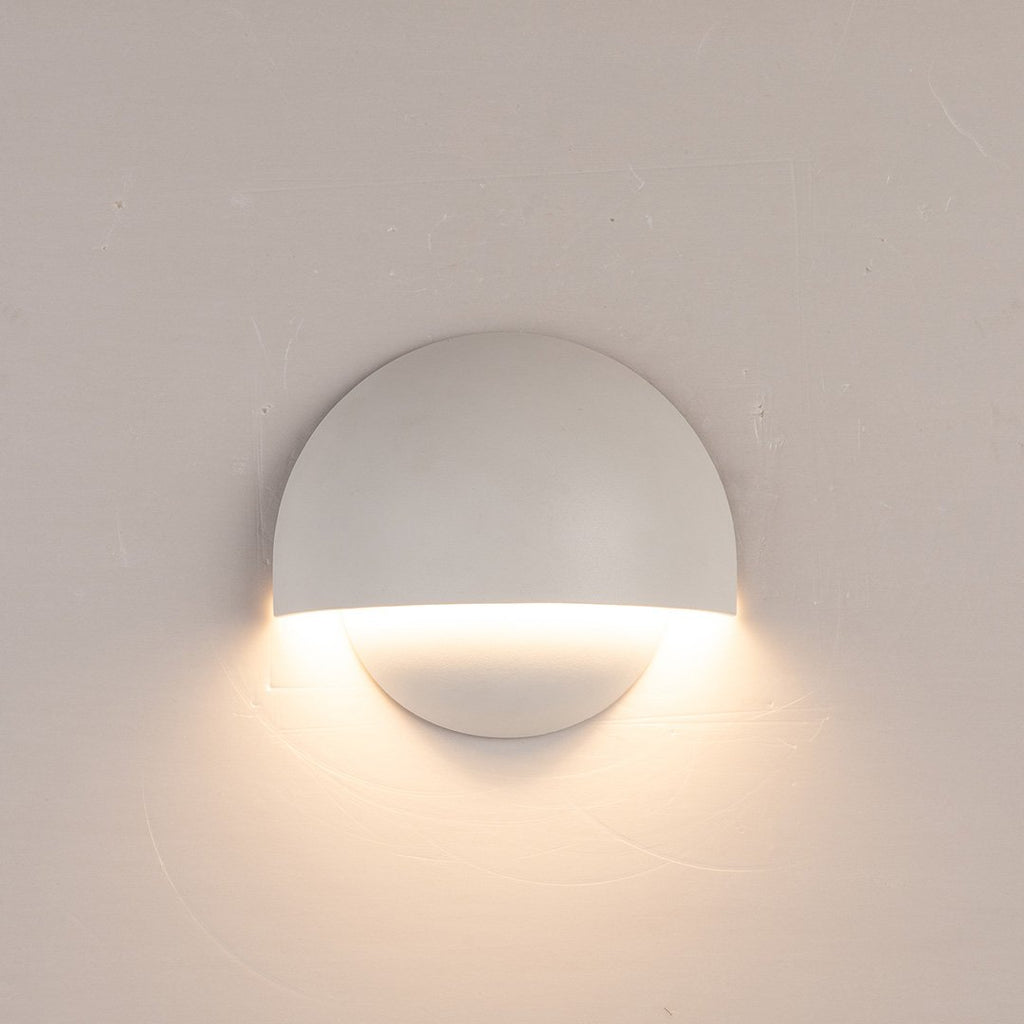 AquaLight - LED-Udendørs Væglampe med varmt lys
