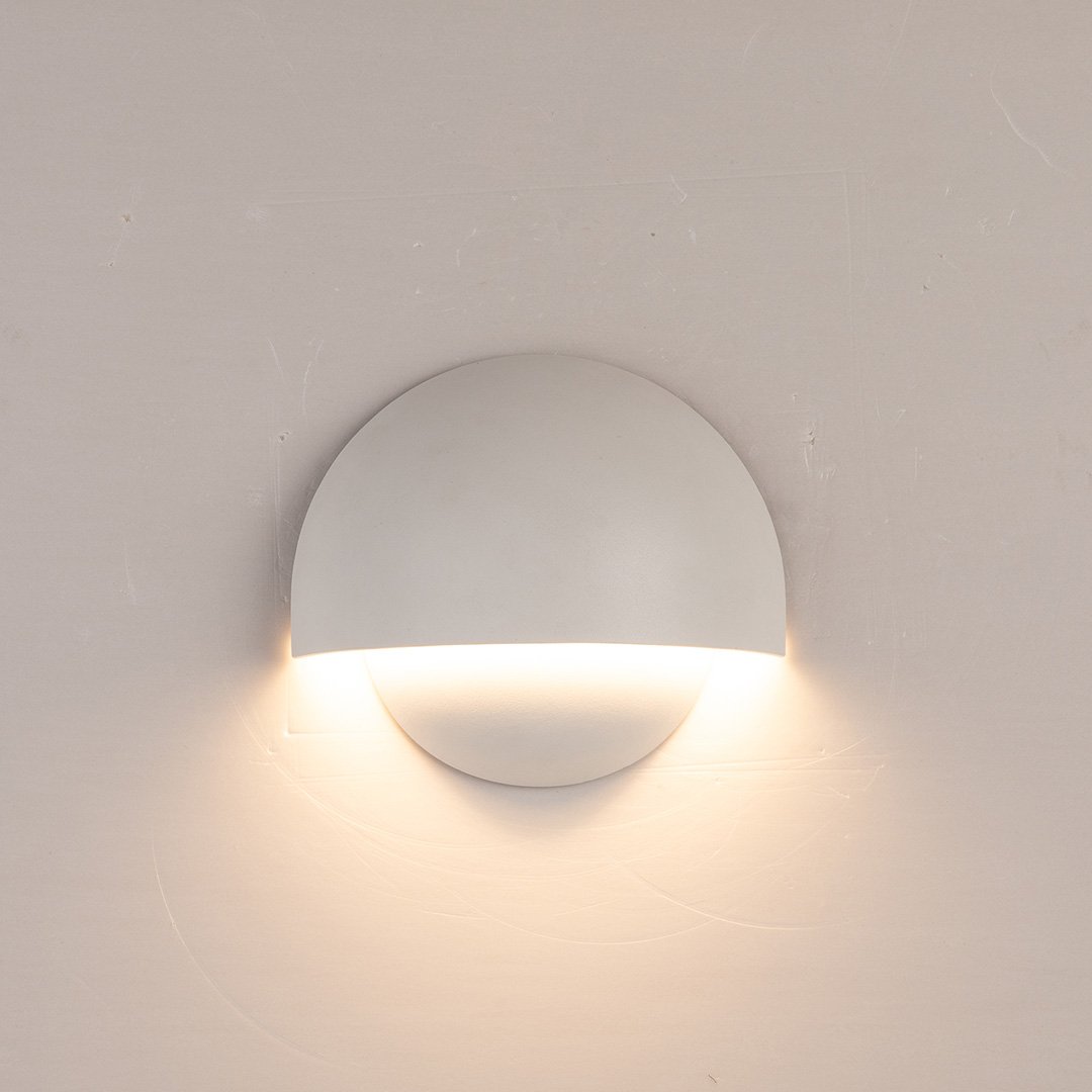 AquaLight - LED-Udendørs Væglampe med varmt lys