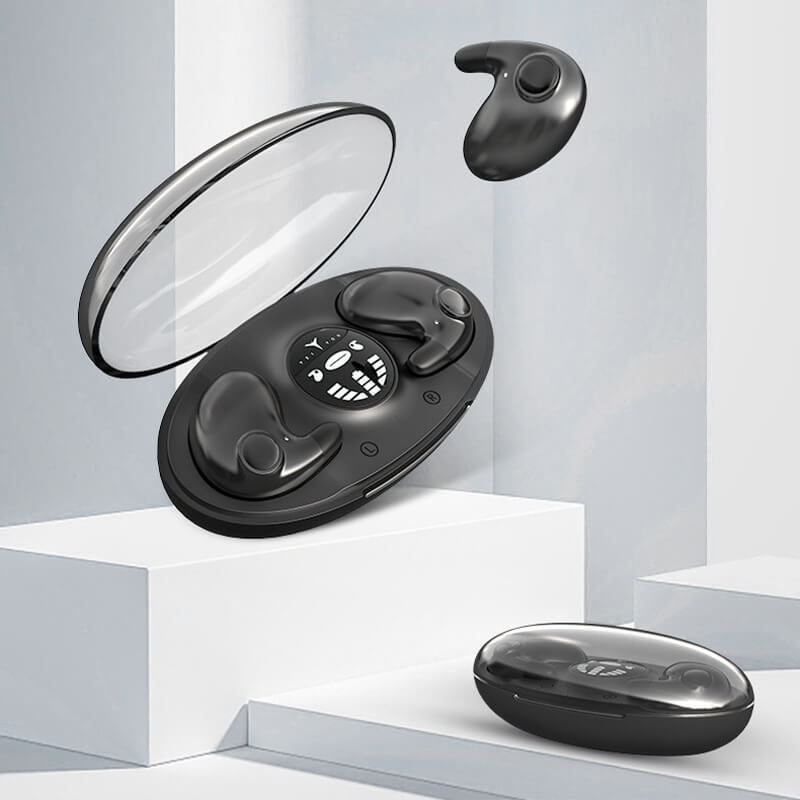Usynlige trådløse søvnhovedtelefoner | IPX5 vandtæt, Bluetooth 5.3 for komfortabel søvn og afslapning