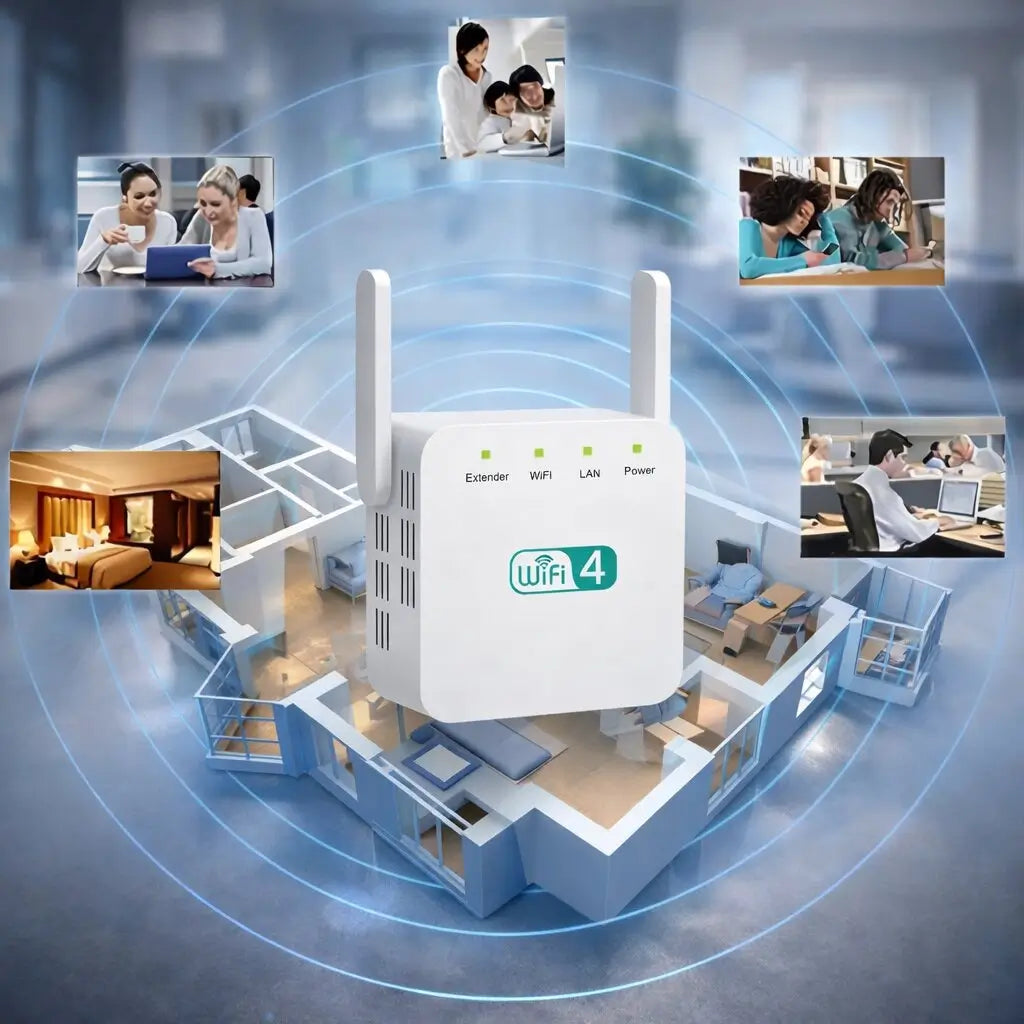 WLAN Forstærker & Repeater | Signalforstærker til WLAN | Netzklar