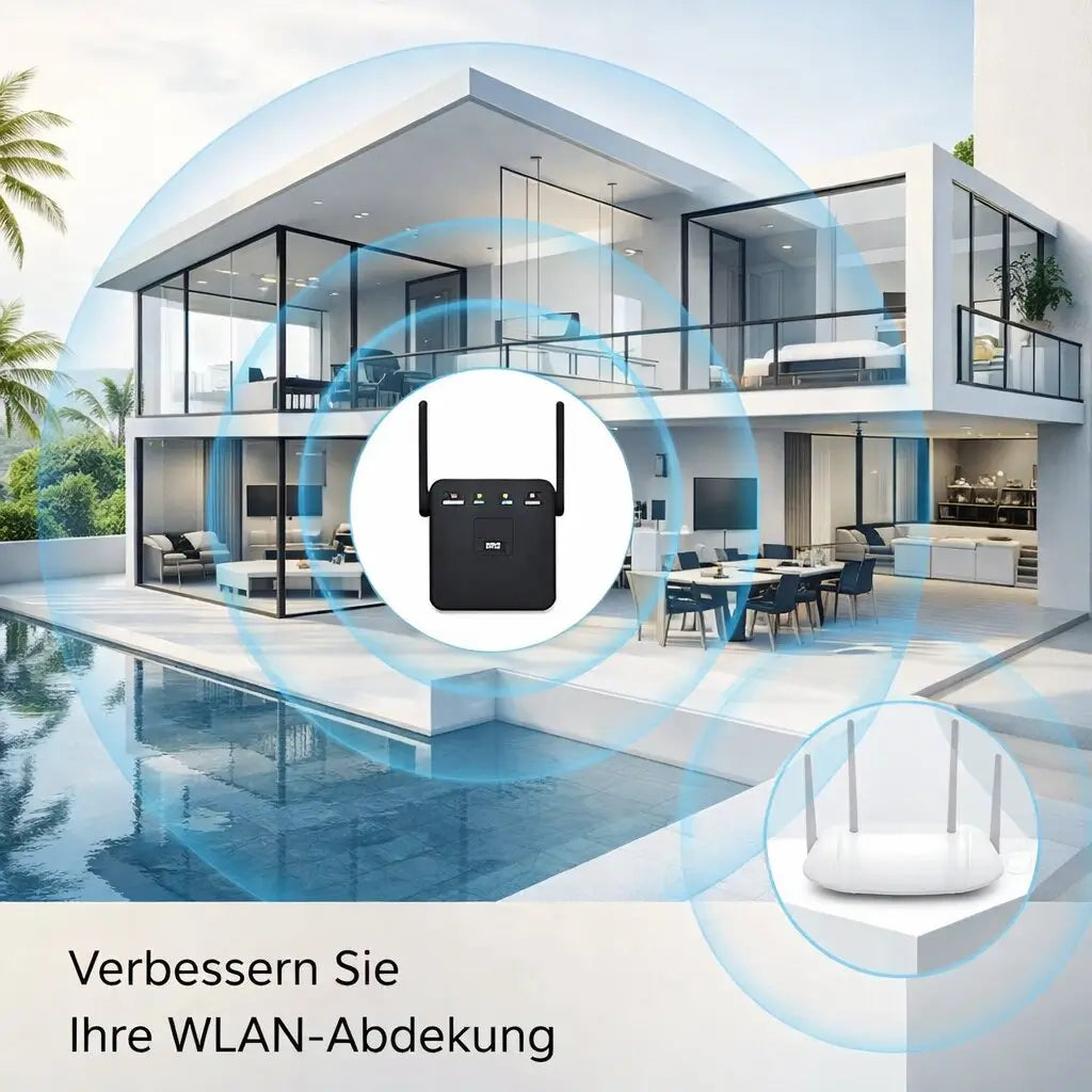WLAN Forstærker & Repeater | Signalforstærker til WLAN | Netzklar