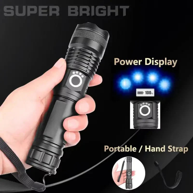 XH-P50 90000 Lumen Lommelygte