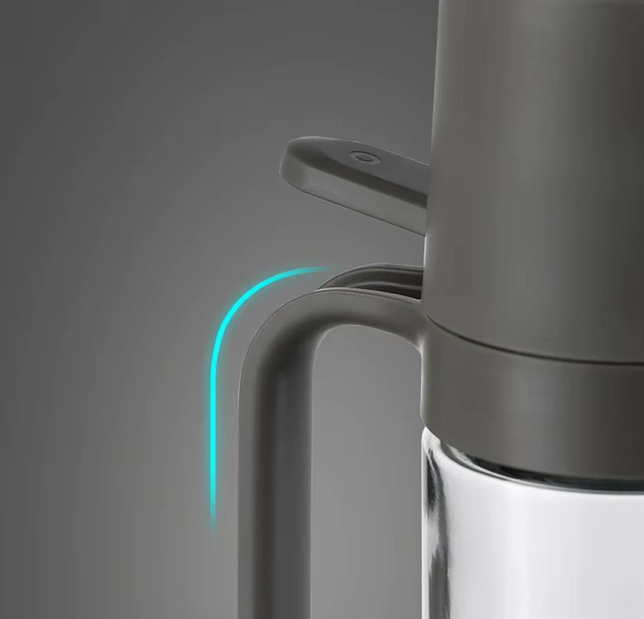 Gourmet Mist 250ml Høj Borosilikatglas Olie Sprayflaske – Perfekt til Sund Madlavning