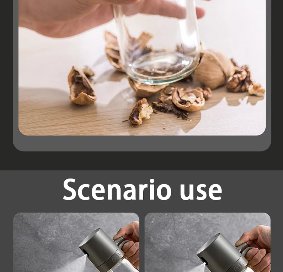 AureaMist 250ml Glas Olie Sprayer Til Præcis Udenlugtende Madlavningsolie Uddeling